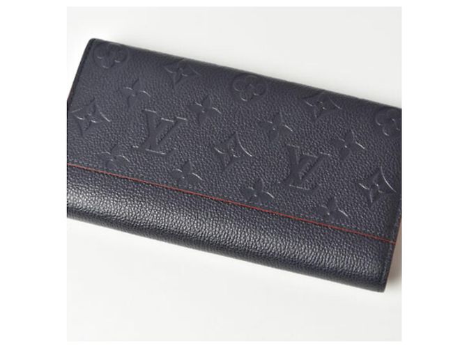 Cartera larga Monogram Empreinte Louis Vuitton Roja - vista 3
