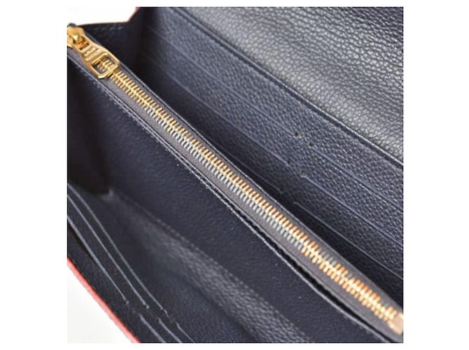 Cartera larga Monogram Empreinte Louis Vuitton Roja - vista 7