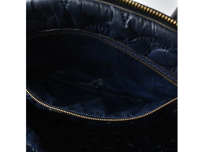 Borsa Tote Lockit MM Monogram De Jour Louis Vuitton Blu - vista 9