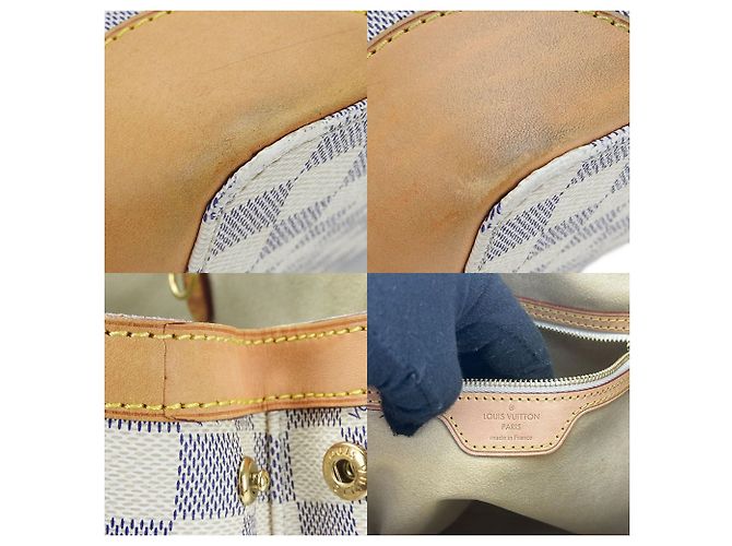 Borsa tote Damier Azur Louis Vuitton - vista 7