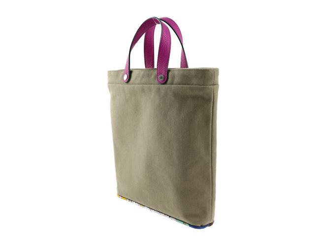 Silk In Borsa Ash Petit H di Hermès Cachi - vista 2