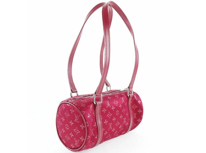 Borsa a mano Little Papillon Louis Vuitton Rosso - vista 3