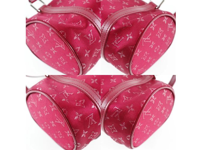 Borsa a mano Little Papillon Louis Vuitton Rosso - vista 4