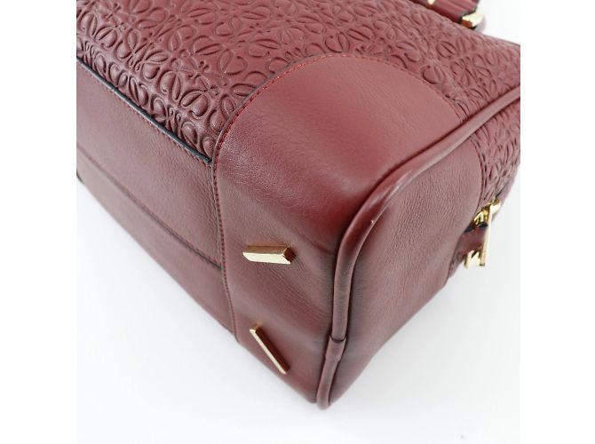 Borsa a spalla Loewe Amazona 75 Repeat Anagram 2WAY Rosso - vista 6