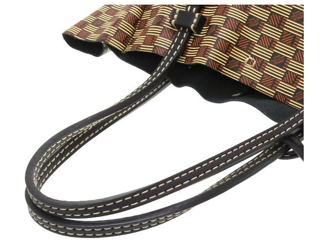 Moreau Paris Monogram Leder Tote Bag - Ansicht 5