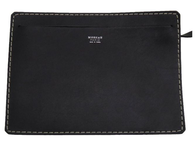 Moreau Paris Monogram Leder Tote Bag - Ansicht 8