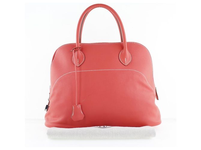 Hermès Borsa Hermes Bolide Relax 35 Rosa - vista 9