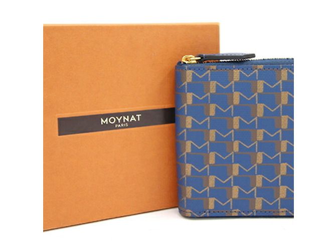 Moynat Navy Bi-Fold Wallet - view 6