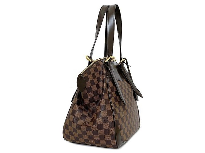 Verona Louis Vuitton Damier Ebene Tote Bag Braun Golden - Ansicht 2