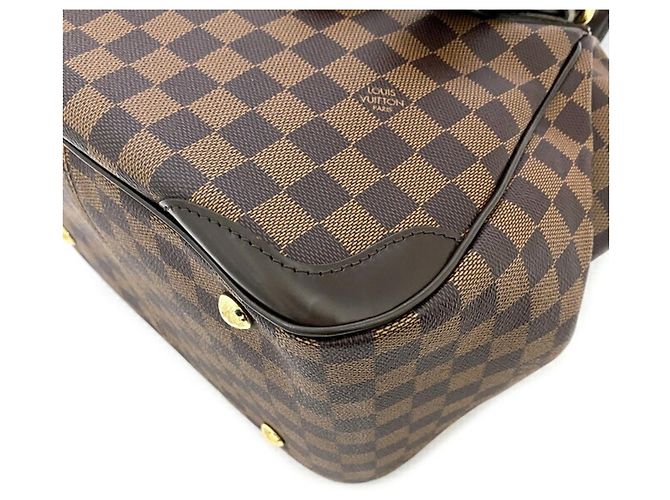 Verona Louis Vuitton Damier Ebene Tote Bag Braun Golden - Ansicht 6