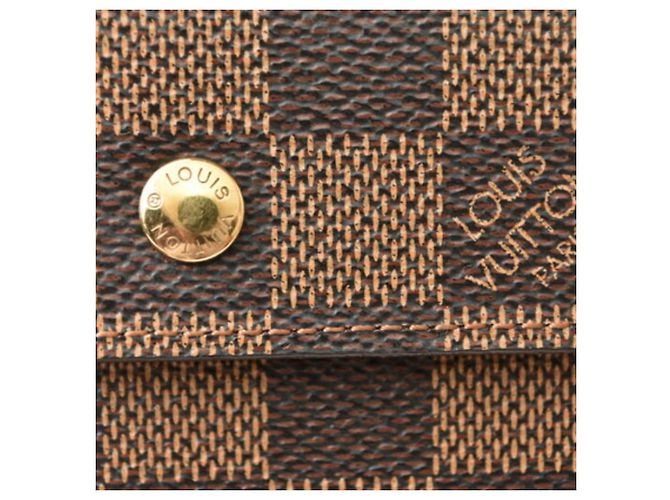Louis Vuitton Damier Canvas Chain Wallet Damier ebene - view 4