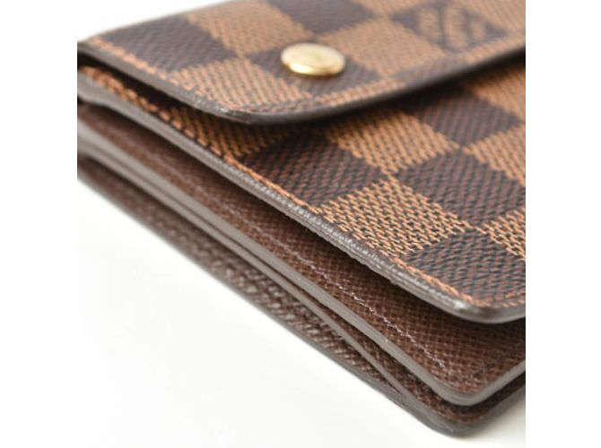 Louis Vuitton Damier Canvas Chain Wallet Damier ebene - view 7