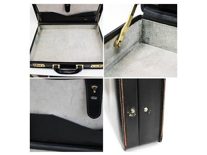 Valigetta Attaché Anagram Loewe Nero - vista 5