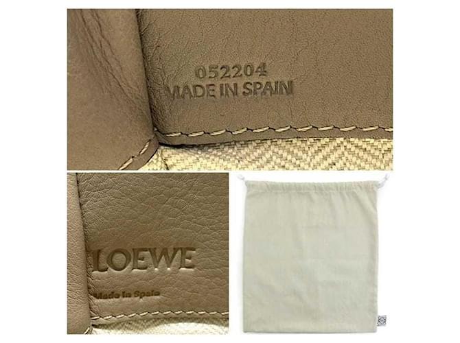 Borsa a spalla Hammock Loewe in beige - vista 10