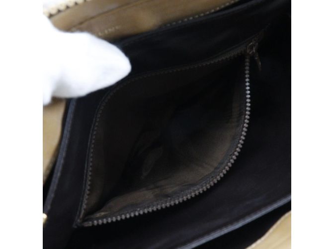 Céline Celine Macadam Schultertasche Beige - Ansicht 7