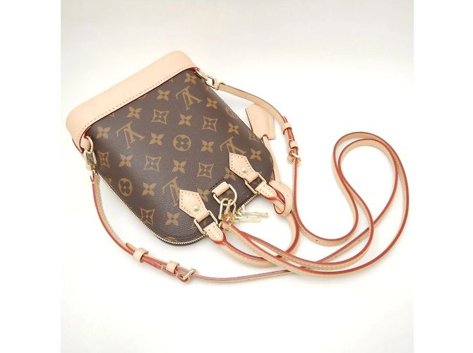 Zaino Alma Monogram Louis Vuitton Marrone - vista 3