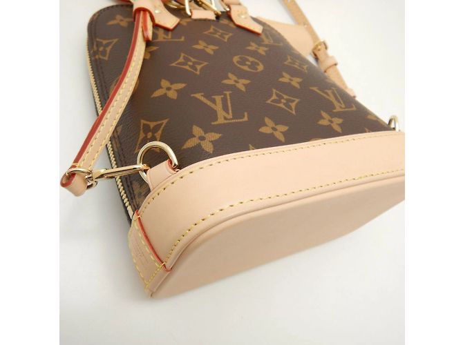 Zaino Alma Monogram Louis Vuitton Marrone - vista 5