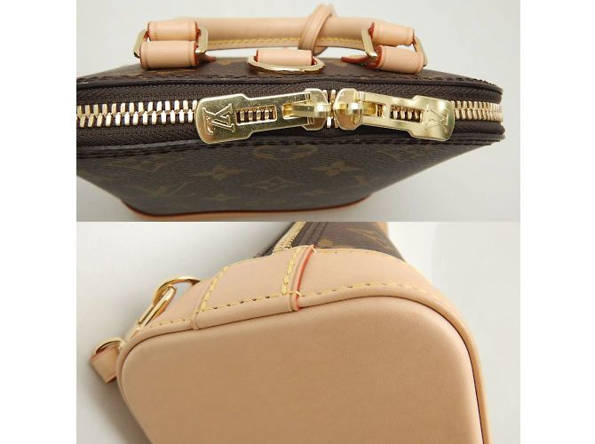 Zaino Alma Monogram Louis Vuitton Marrone - vista 6