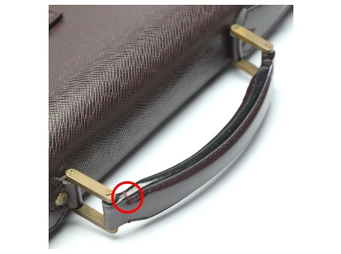 Borsa Louis Vuitton Taiga Moscova Bordò - vista 11