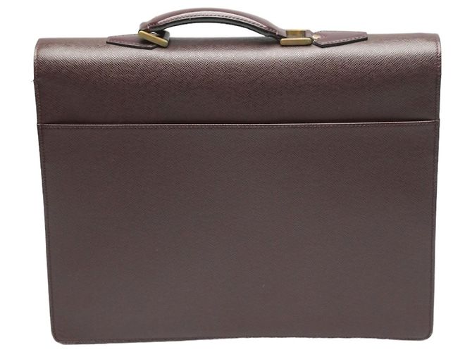 Borsa Louis Vuitton Taiga Moscova Bordò - vista 3