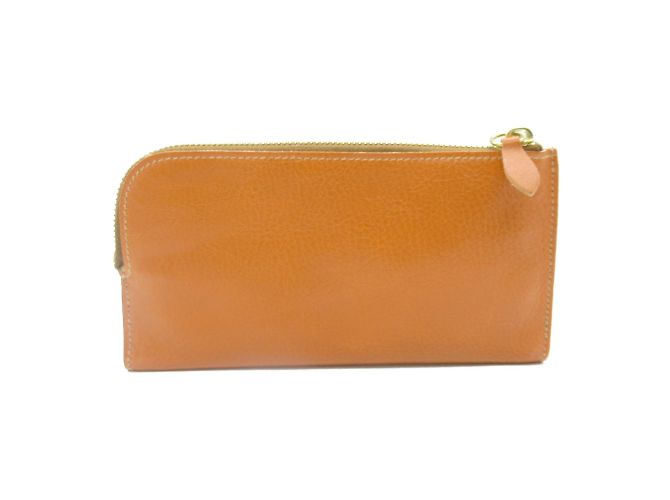 Cartera bifold de cuero marrón Il Bisonte Castaño - vista 2