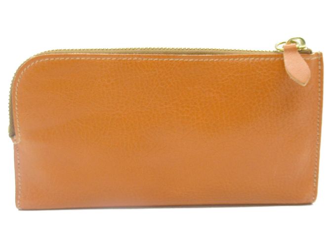 Cartera bifold de cuero marrón Il Bisonte Castaño - vista 2