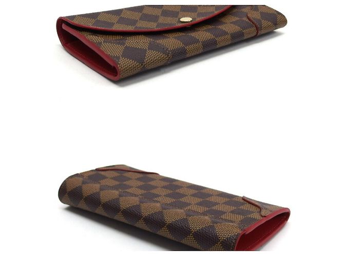Louis Vuitton Damier Bifold Langbörse Fuschia - Ansicht 2