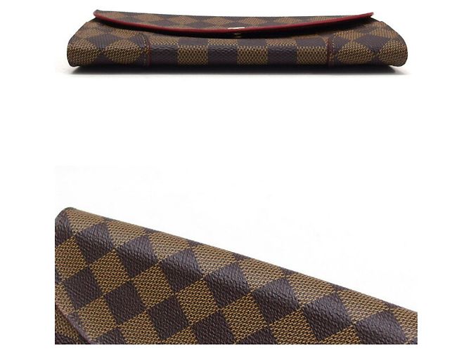 Louis Vuitton Damier Bifold Langbörse Fuschia - Ansicht 9