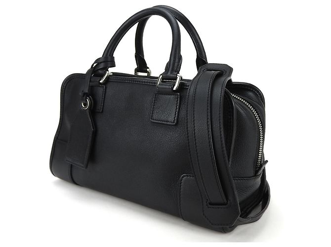Borsa in pelle Loewe Amazona 28 Nero - vista 2