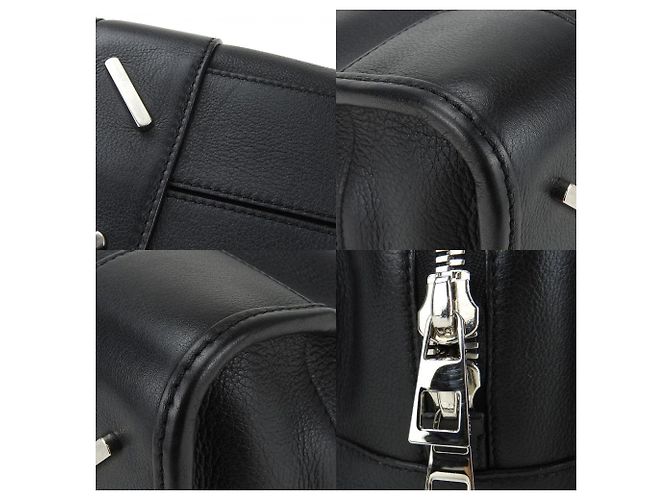 Borsa in pelle Loewe Amazona 28 Nero - vista 4