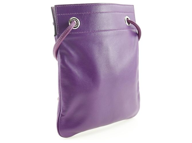 Hermès Aline Mini Schultertasche Lila - Ansicht 3