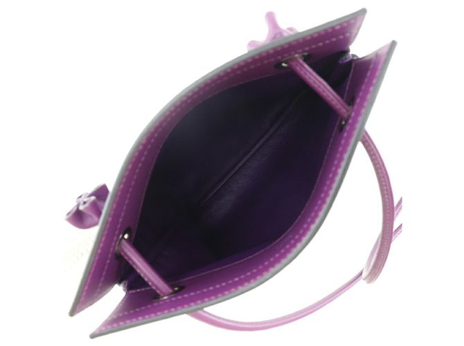 Hermès Aline Mini Schultertasche Lila - Ansicht 5