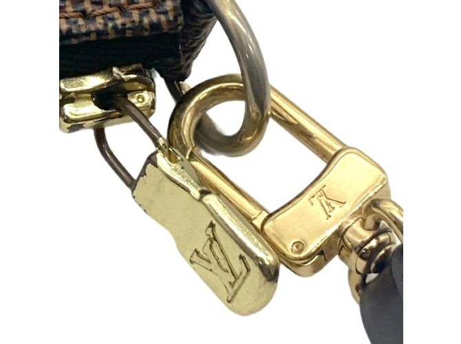Borsa Louis Vuitton Damier Pochette Accessoire Damier ebene - vista 13