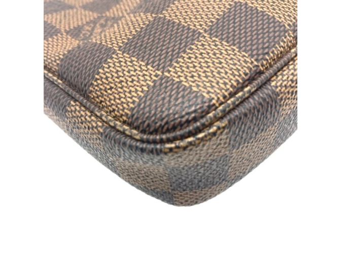 Borsa Louis Vuitton Damier Pochette Accessoire Damier ebene - vista 6