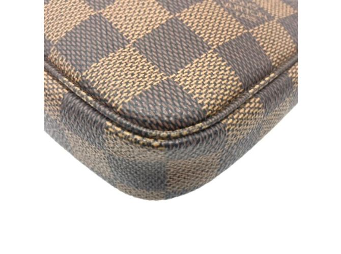 Borsa Louis Vuitton Damier Pochette Accessoire Damier ebene - vista 7