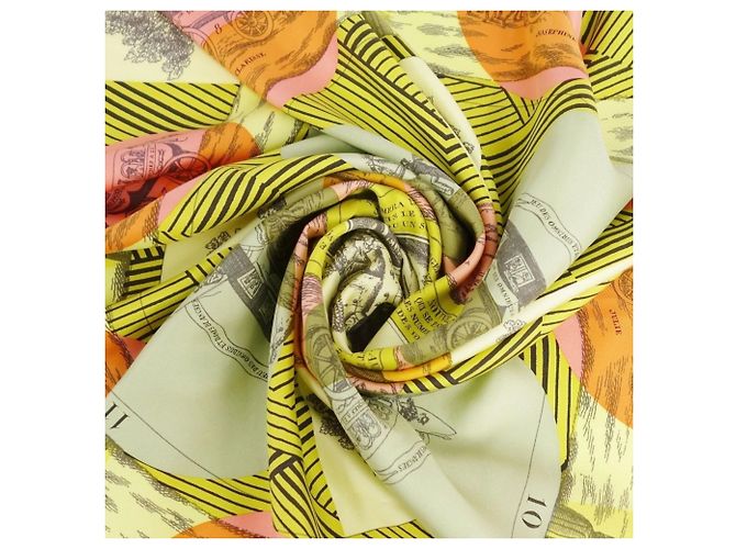 Foulard in seta Hermès - Remix del Gioco degli Omnibus Multicolore - vista 2