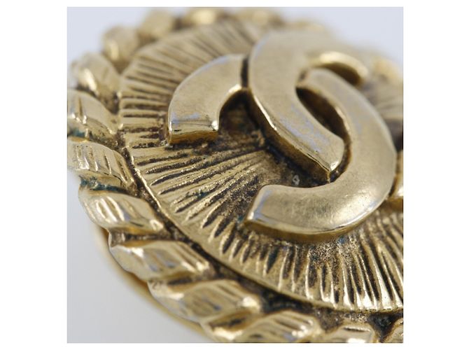 Orecchini a clip placcati in oro Chanel - vista 5