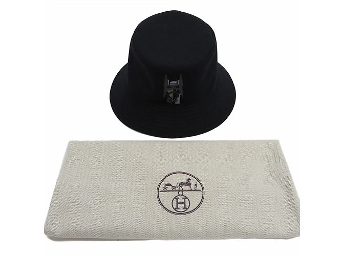 Hermès Cappello da marinaio Hermes Raoul Super H Blu navy - vista 8