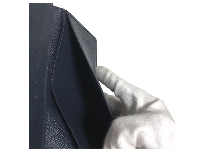 Portafoglio Lungo Bifold Epi Blaza di Louis Vuitton Blu navy - vista 12