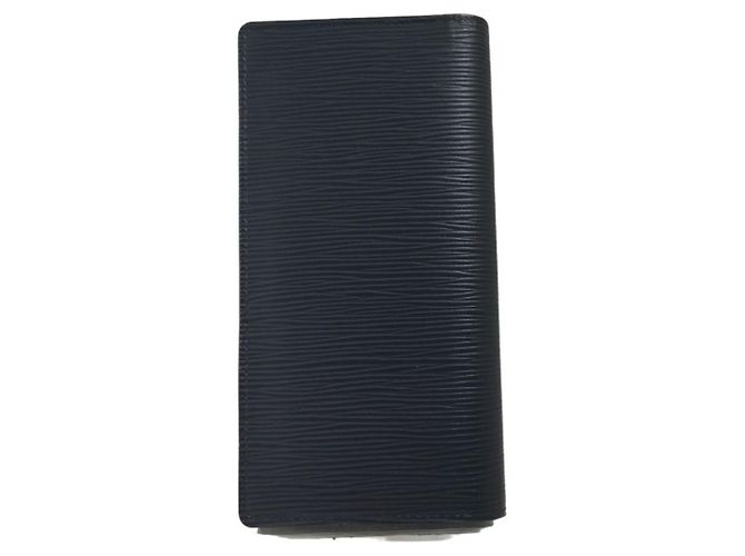 Portafoglio Lungo Bifold Epi Blaza di Louis Vuitton Blu navy - vista 2