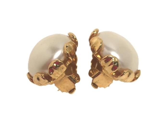 Orecchini a clip dorati Chanel D'oro - vista 3