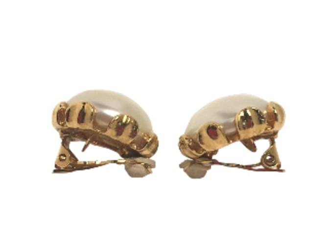 Orecchini a clip dorati Chanel D'oro - vista 4