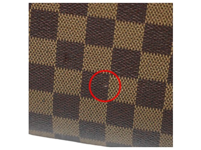 Borsa mini Damier Rivera Louis Vuitton Marrone - vista 12