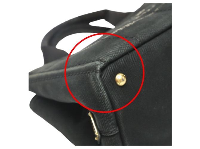 Prada Kanapa Mini Tote Bag Schwarz - Ansicht 10