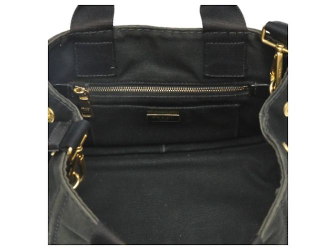 Prada Kanapa Mini Tote Bag Schwarz - Ansicht 16
