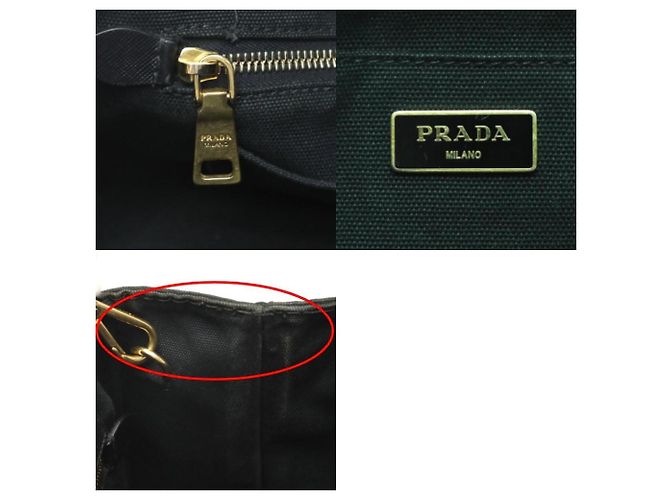 Prada Kanapa Mini Tote Bag Schwarz - Ansicht 20