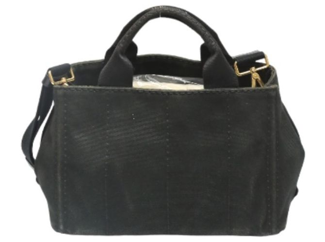 Prada Kanapa Mini Tote Bag Schwarz - Ansicht 3