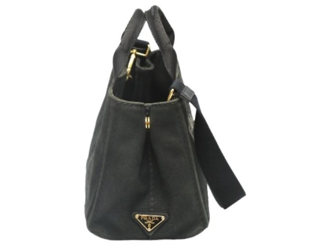 Prada Kanapa Mini Tote Bag Schwarz - Ansicht 4
