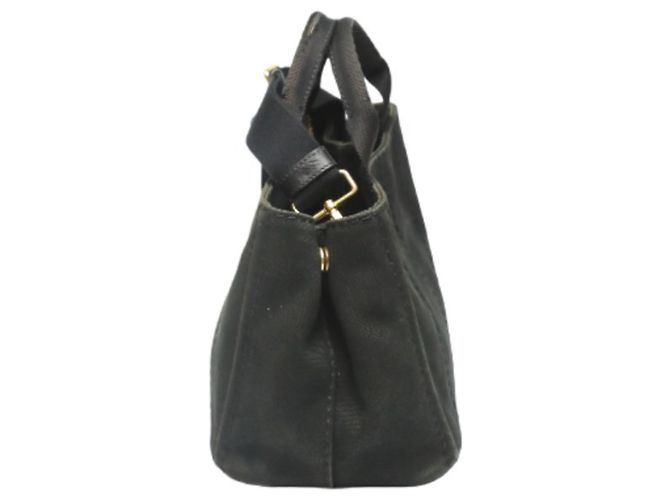 Prada Kanapa Mini Tote Bag Schwarz - Ansicht 5
