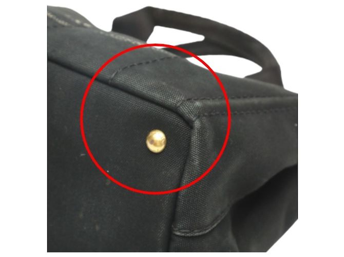 Prada Kanapa Mini Tote Bag Schwarz - Ansicht 9